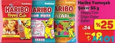 HARİBO YUMUŞAK ŞEKER 55 G